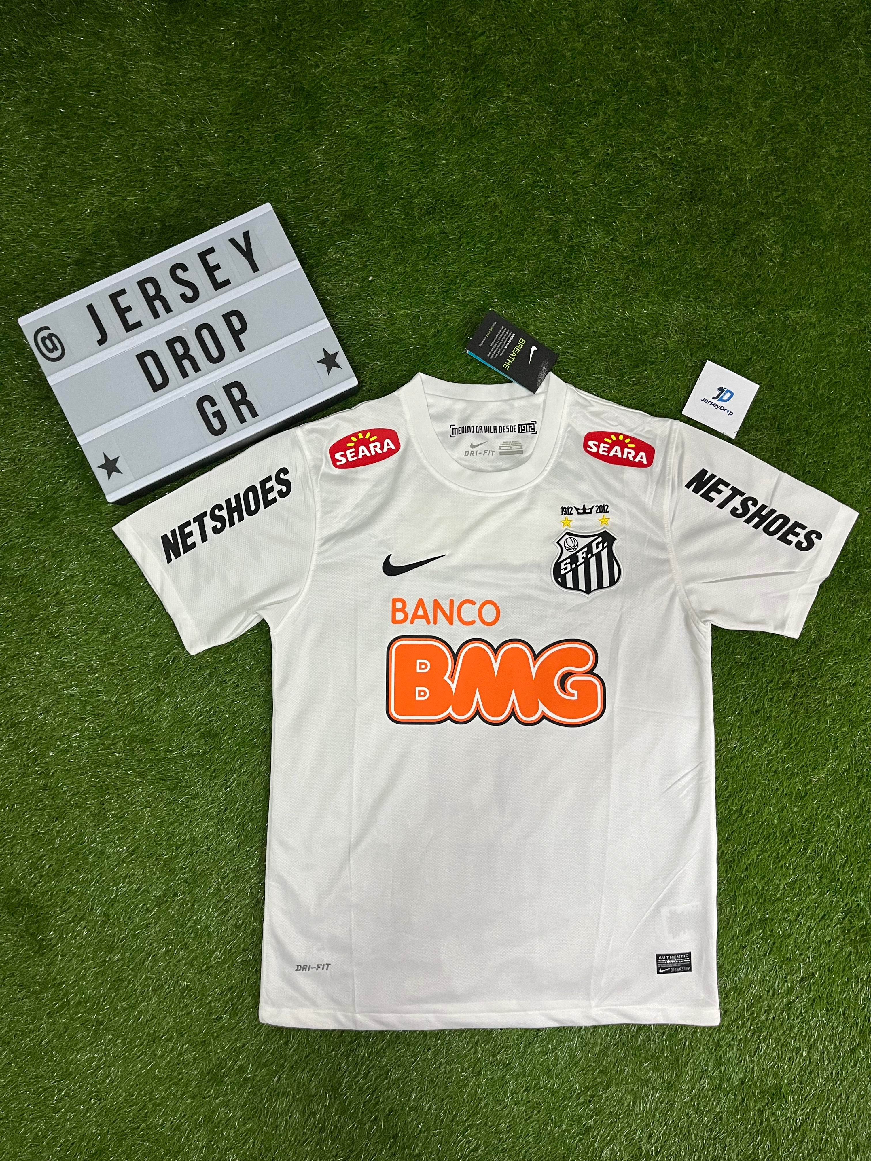 SANTOS 2012/13 HOME RETRO JERSEY