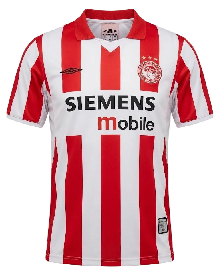 OLYMPIACOS 2004/05 HOME RETRO JERSEY