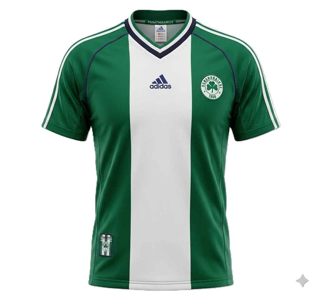 PANATHINAIKOS 1998/99 HOME RETRO JERSEY