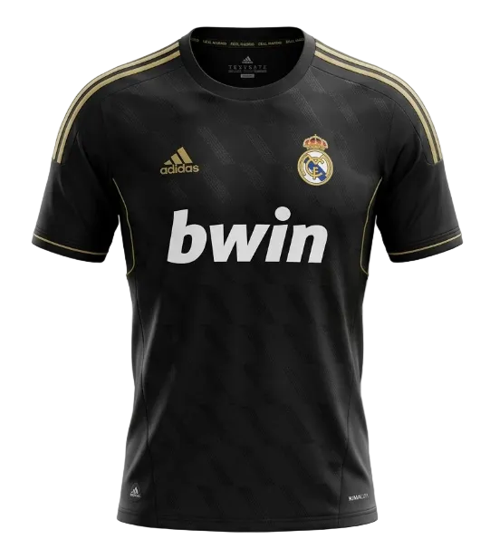 REAL MADRID 2011/12 AWAY RETRO JERSEY