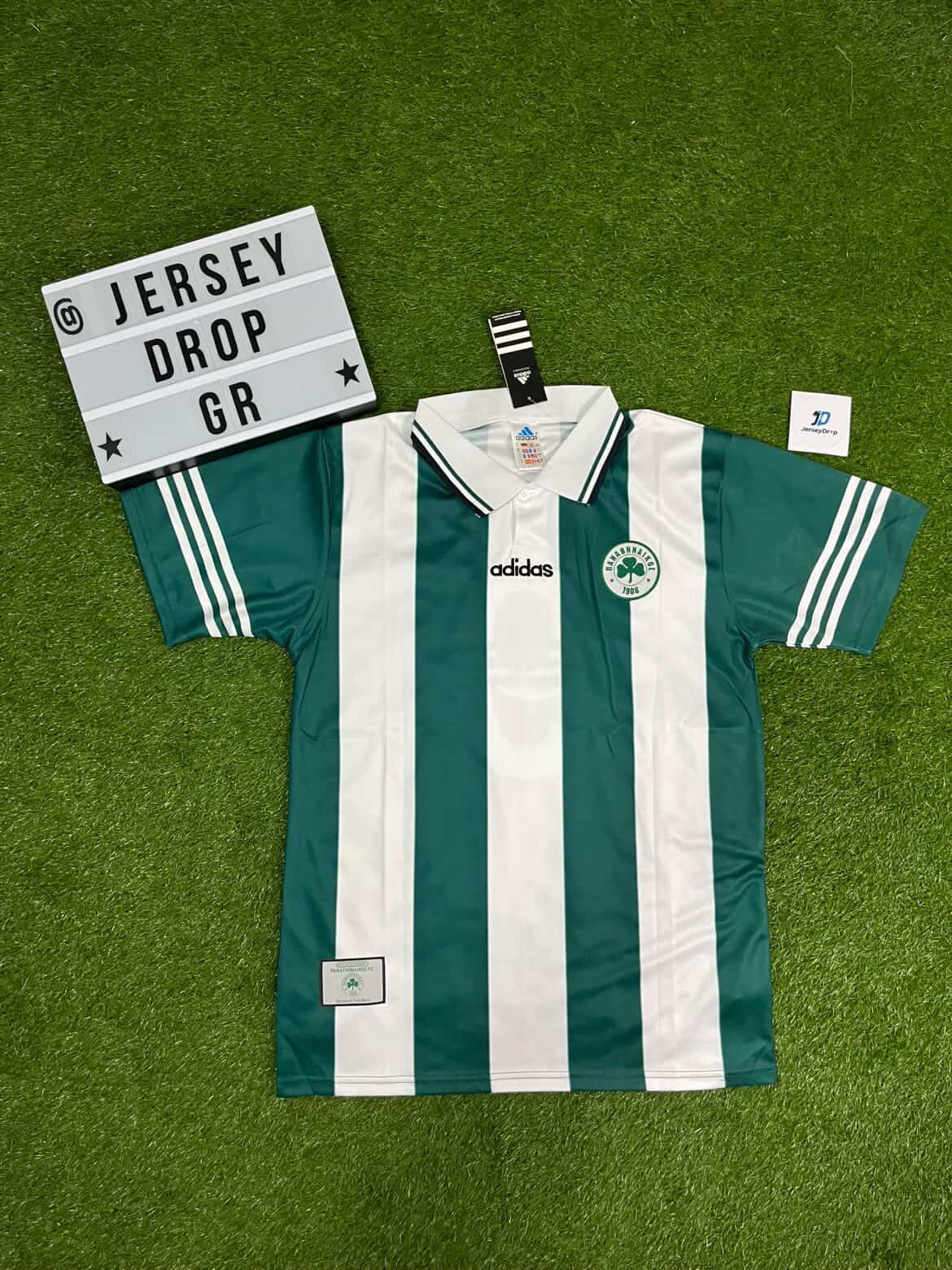 PANATHINAIKOS 1996/97 HOME RETRO JERSEY