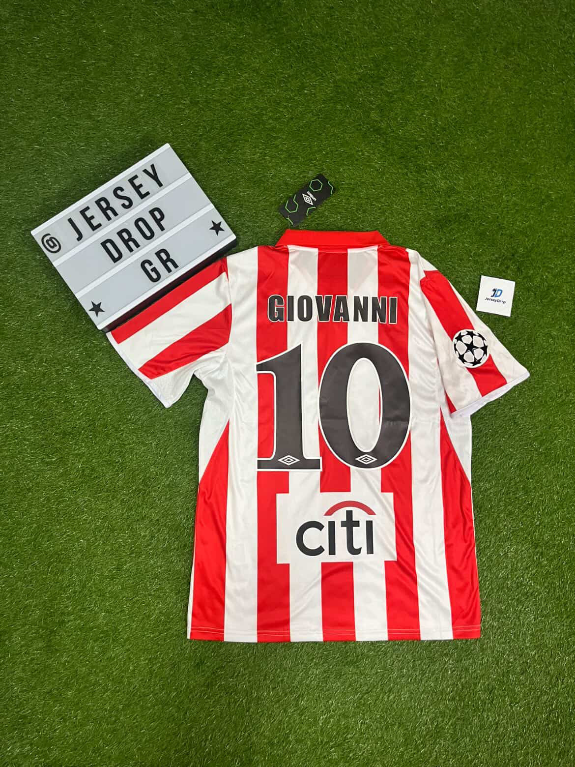 OLYMPIACOS 2004/05 HOME RETRO JERSEY