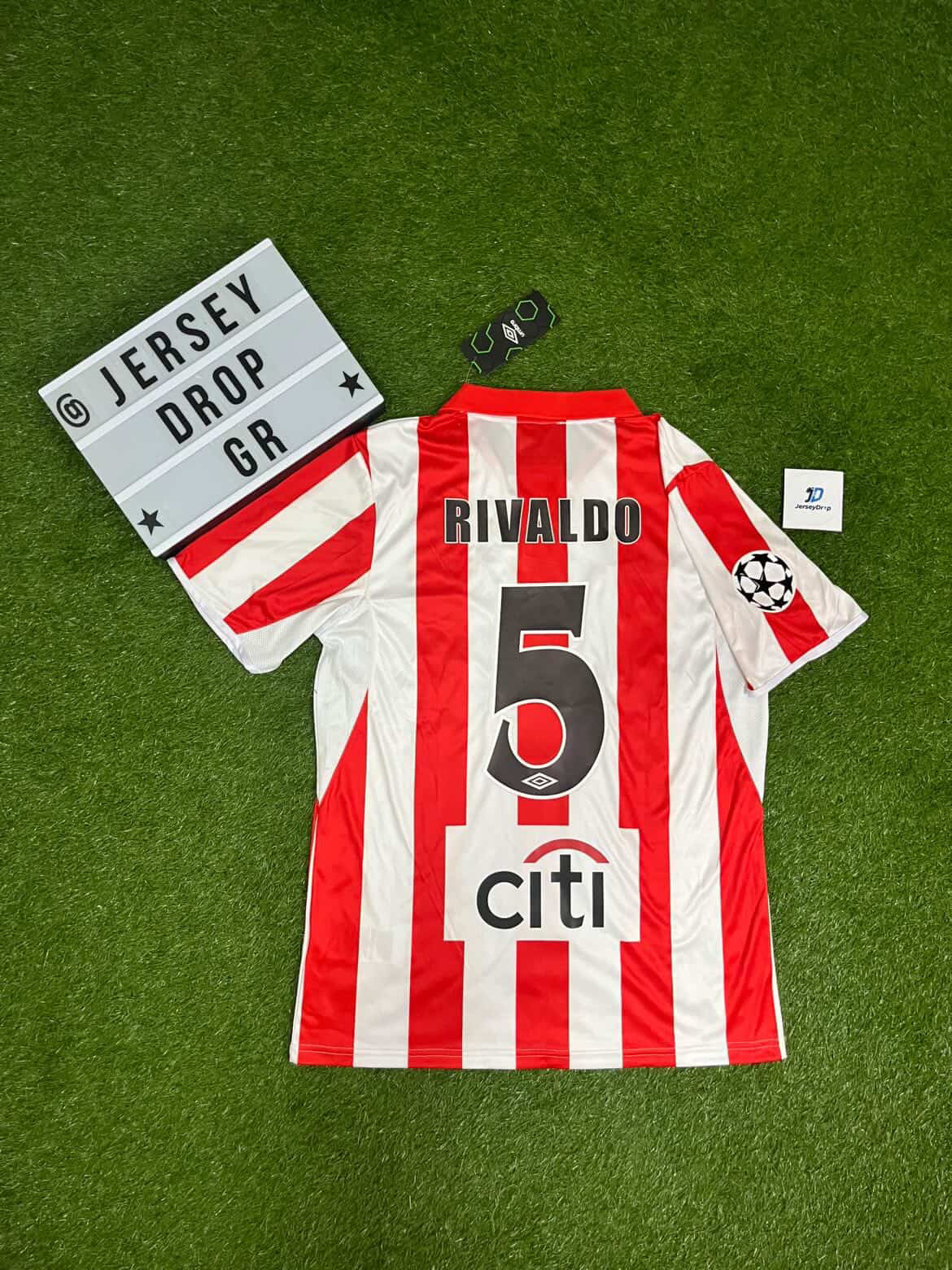 OLYMPIACOS 2004/05 HOME RETRO JERSEY