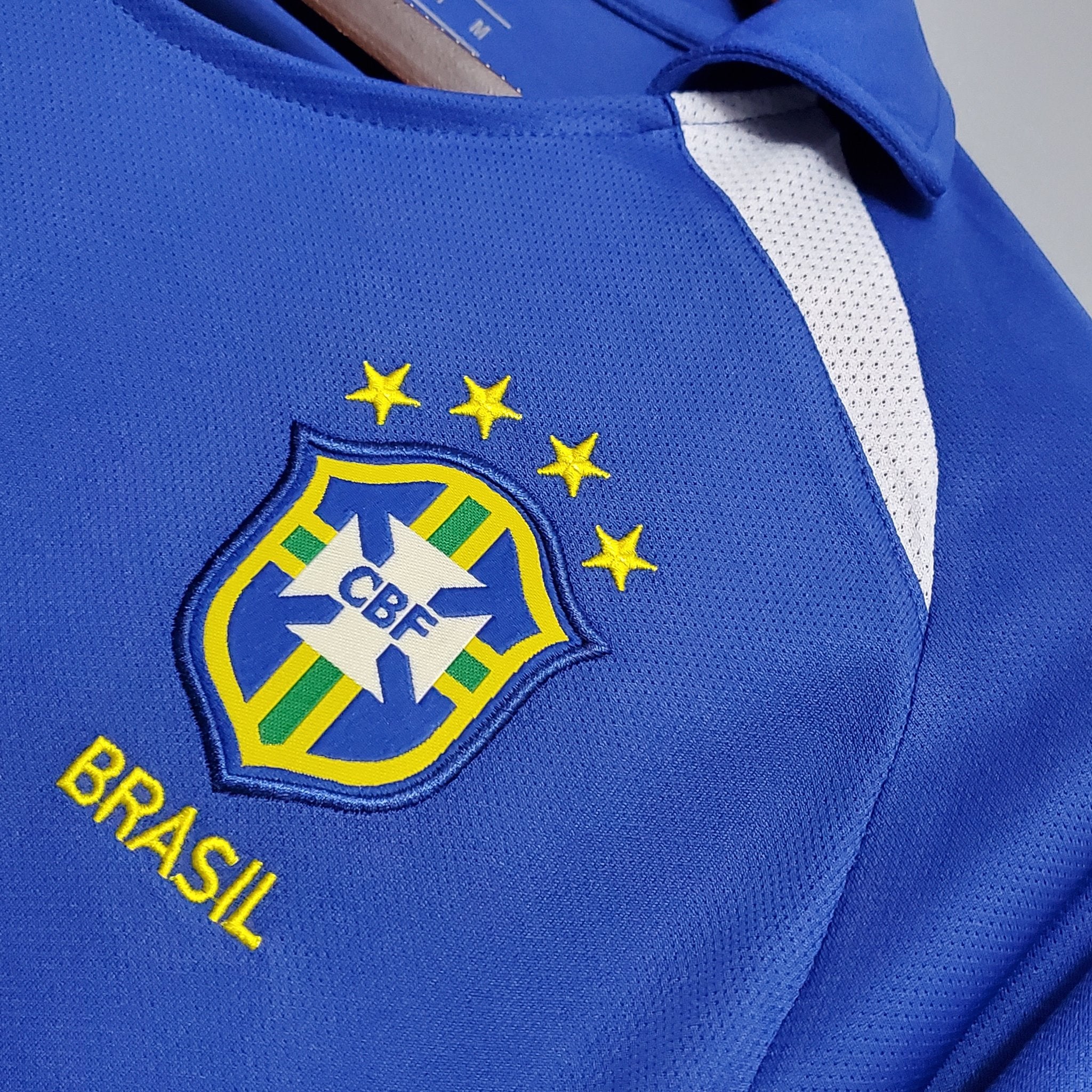 BRAZIL 2002 AWAY RETRO JERSEY