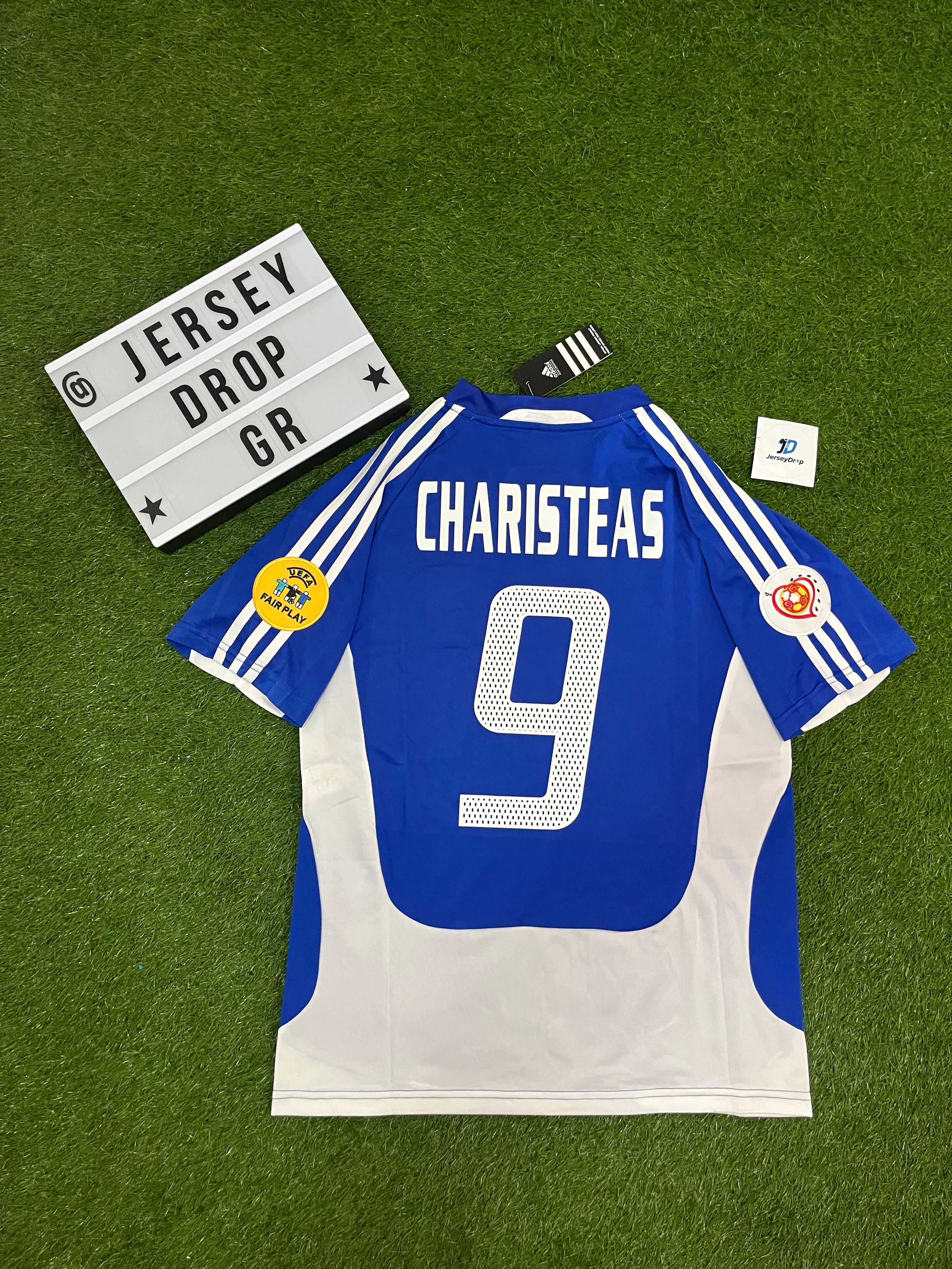 GREECE 2004 HOME RETRO JERSEY
