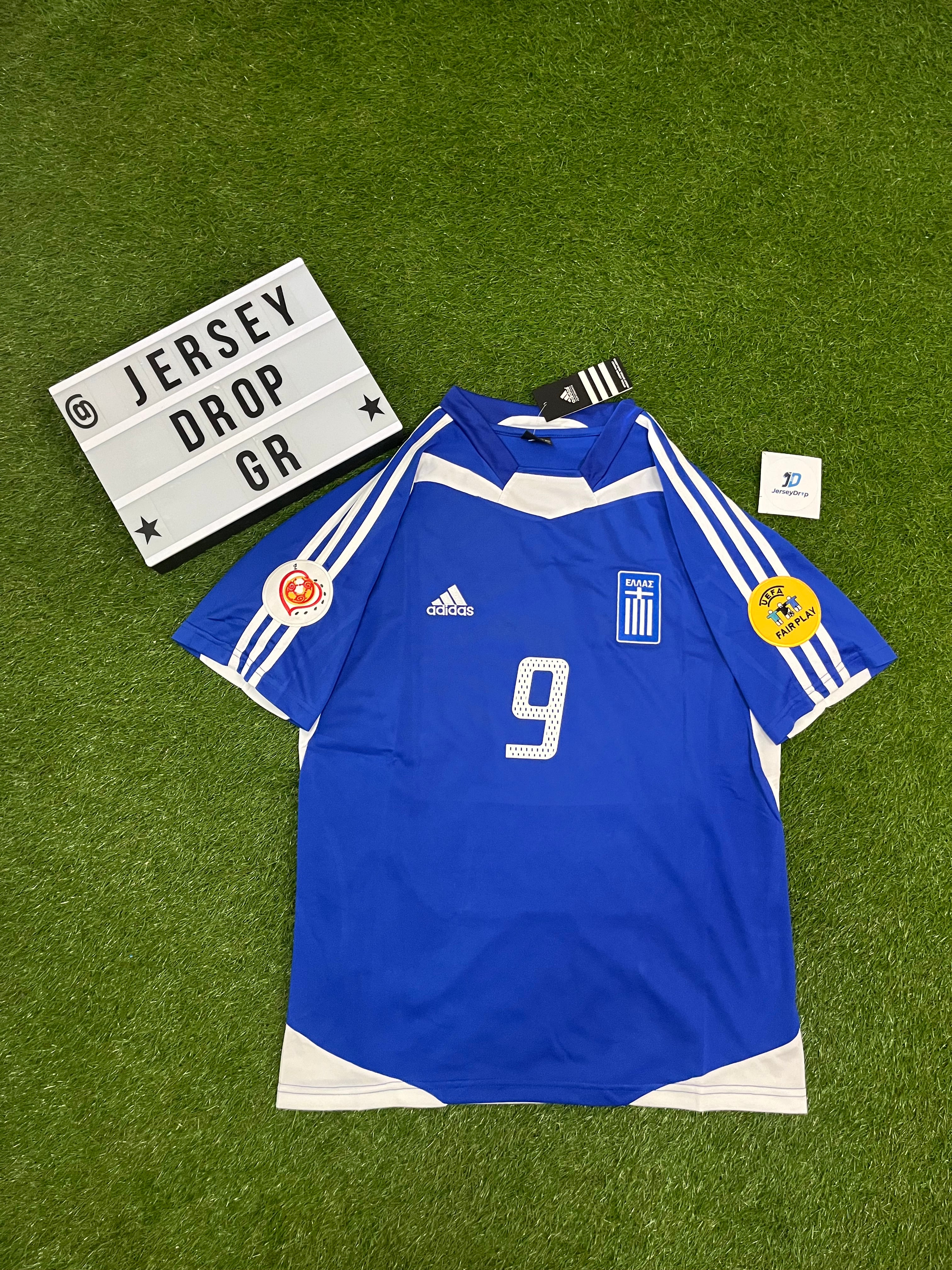 GREECE 2004 HOME RETRO JERSEY