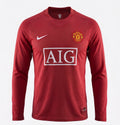 MANCHESTER UNITED 2008/09 LONGSLEEVE HOME RETRO JERSEY