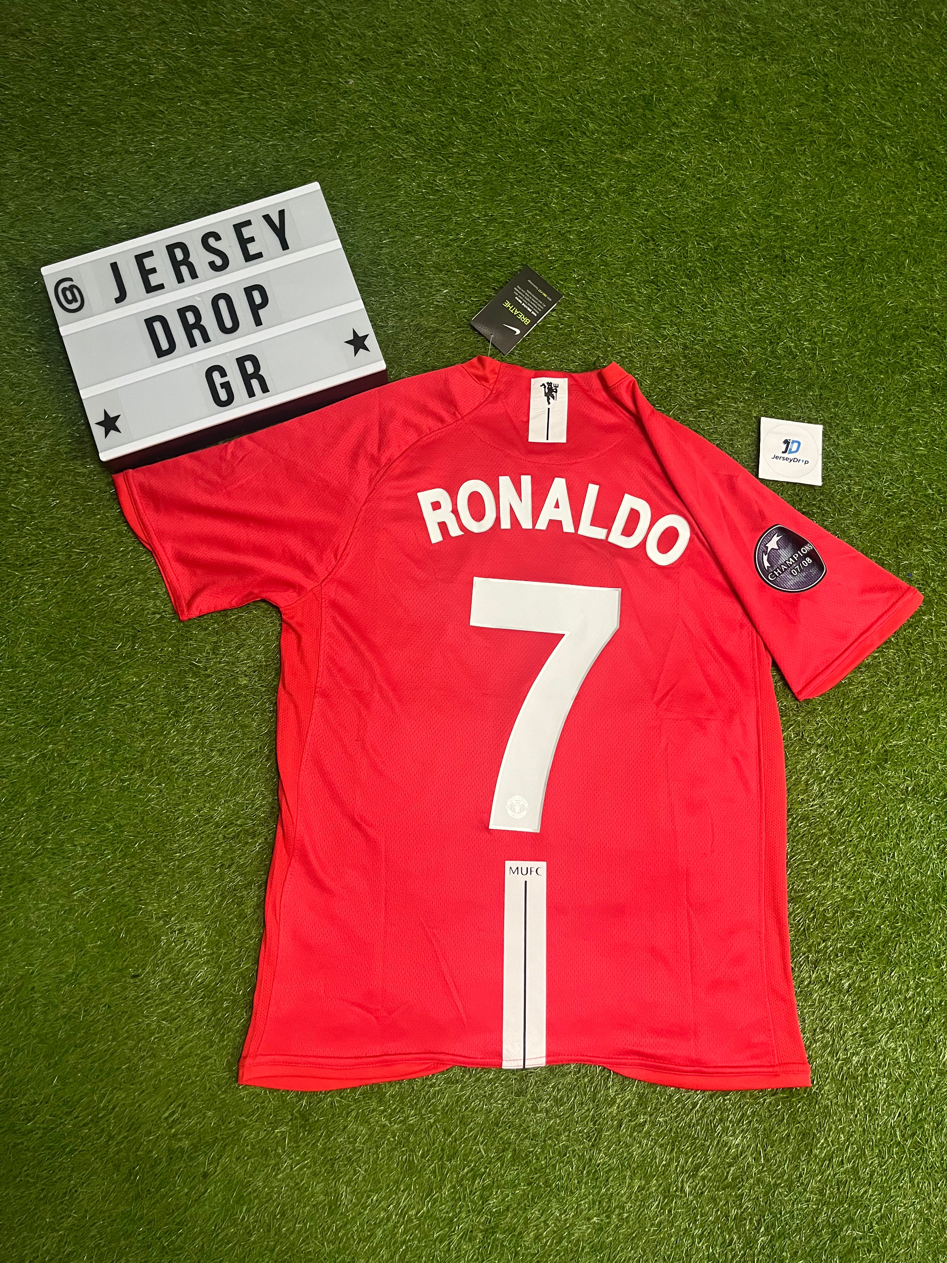 MANCHESTER UNITED 2008/09 HOME RETRO JERSEY