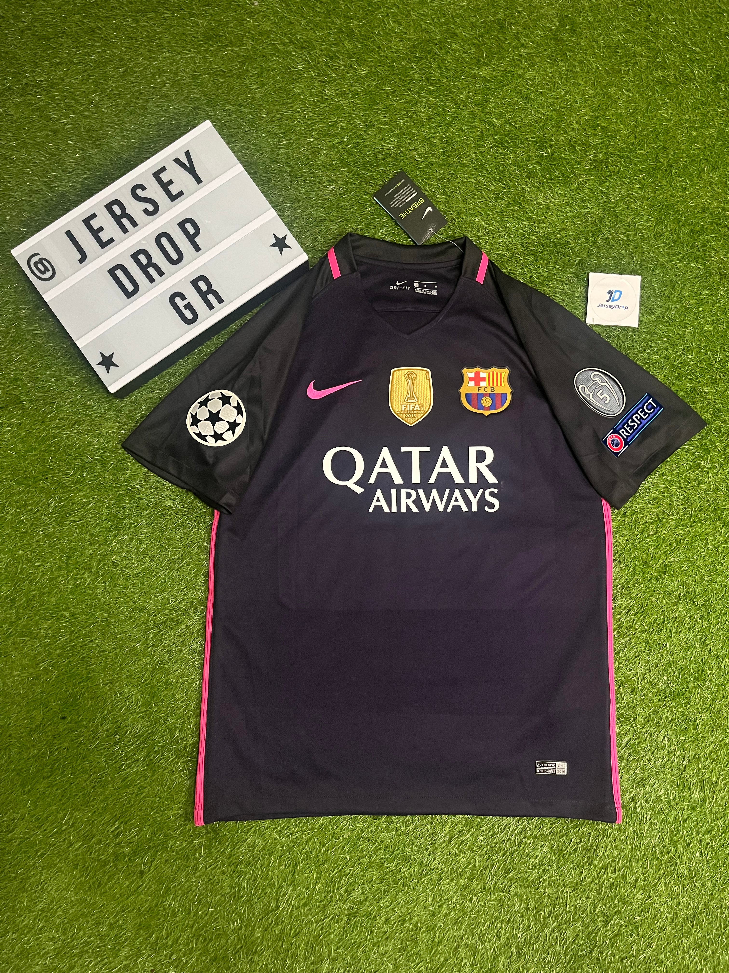 BARCELONA 2016/17 AWAY RETRO JERSEY