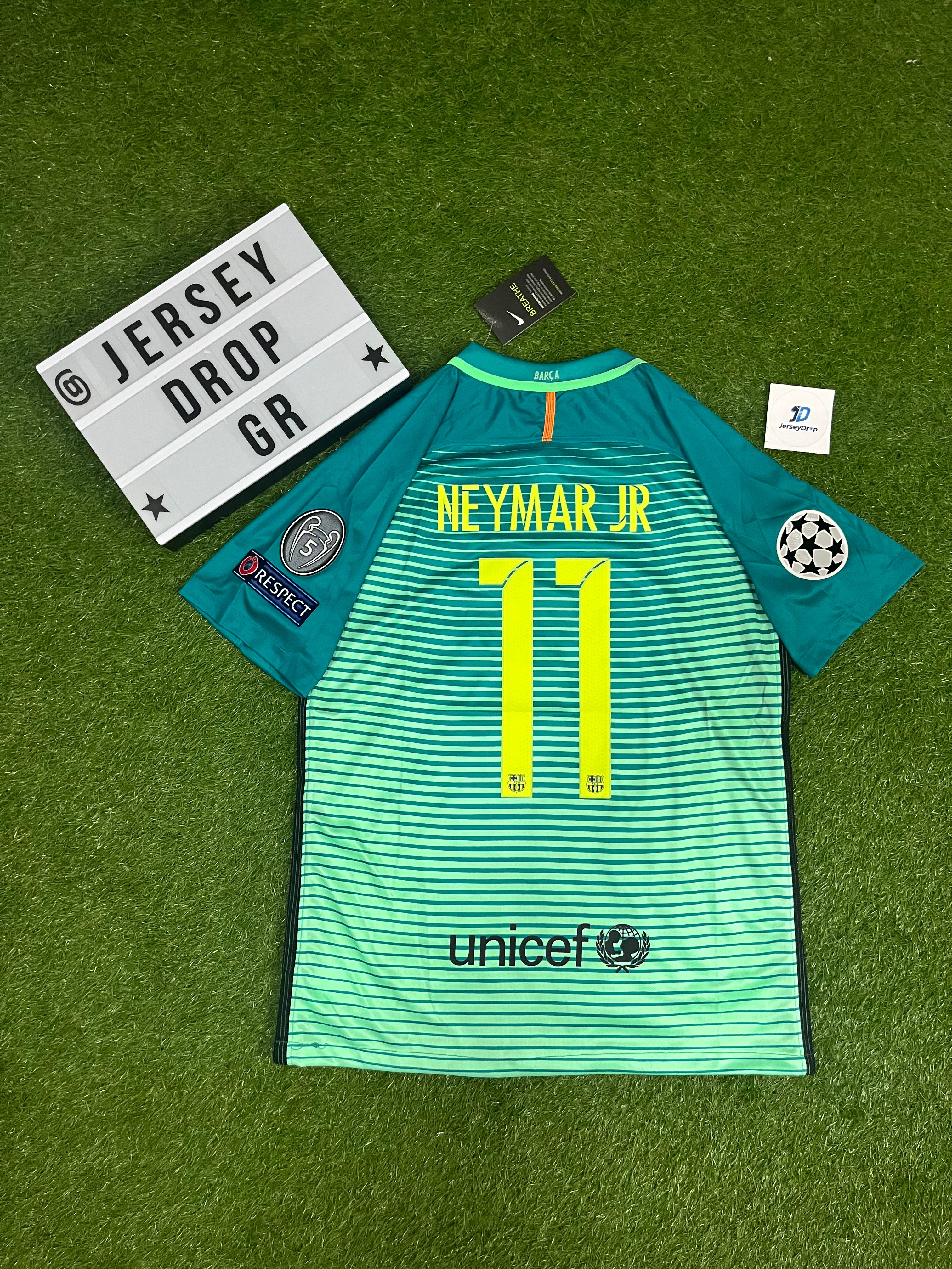 BARCELONA 2016/17 THIRD RETRO JERSEY
