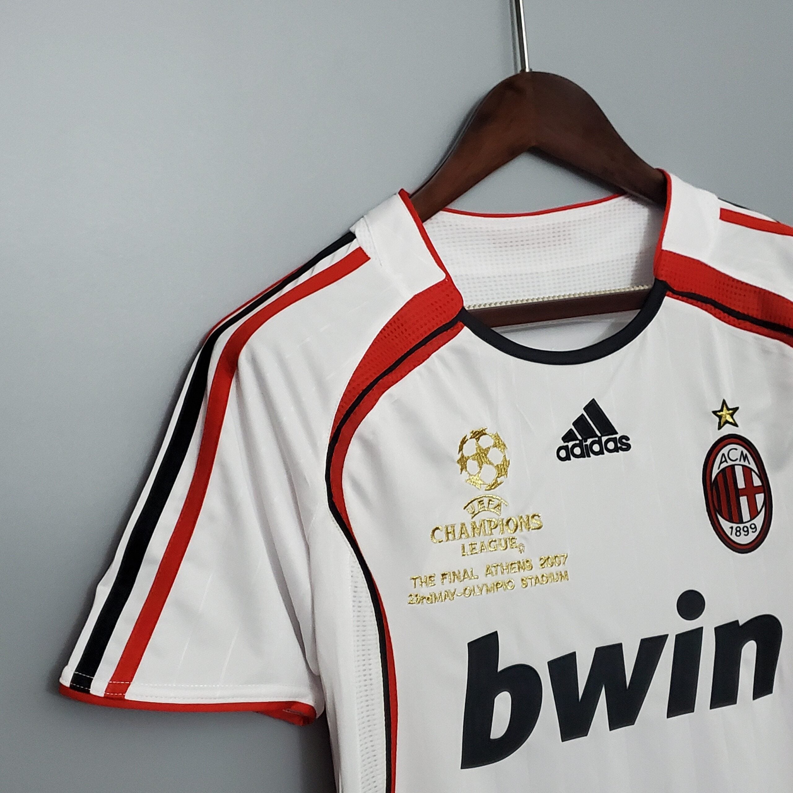 AC MILAN 2006/07 AWAY RETRO JERSEY UCL FINAL