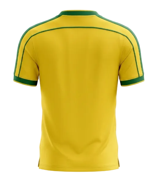 BRAZIL 1998 HOME RETRO JERSEY