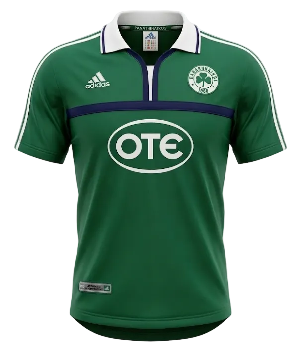 PANATHINAIKOS 2001/02 HOME JERSEY