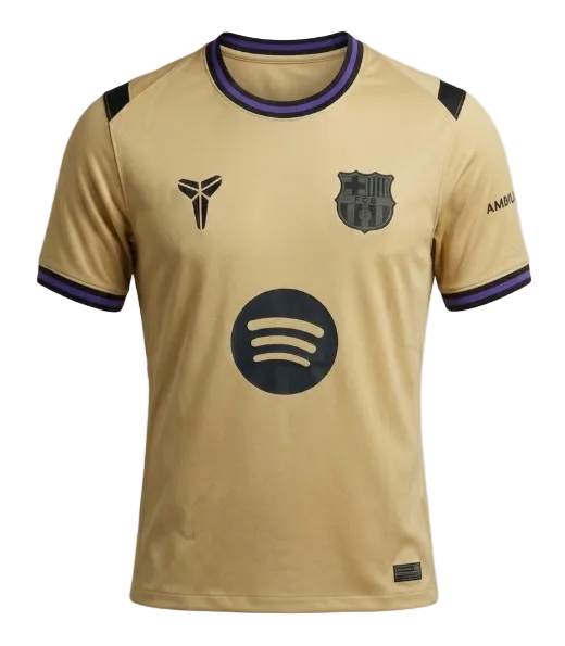 BARCELONA 2025/26 AWAY JERSEY x KOBE BRYANT