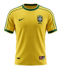 BRAZIL 1998 HOME RETRO JERSEY
