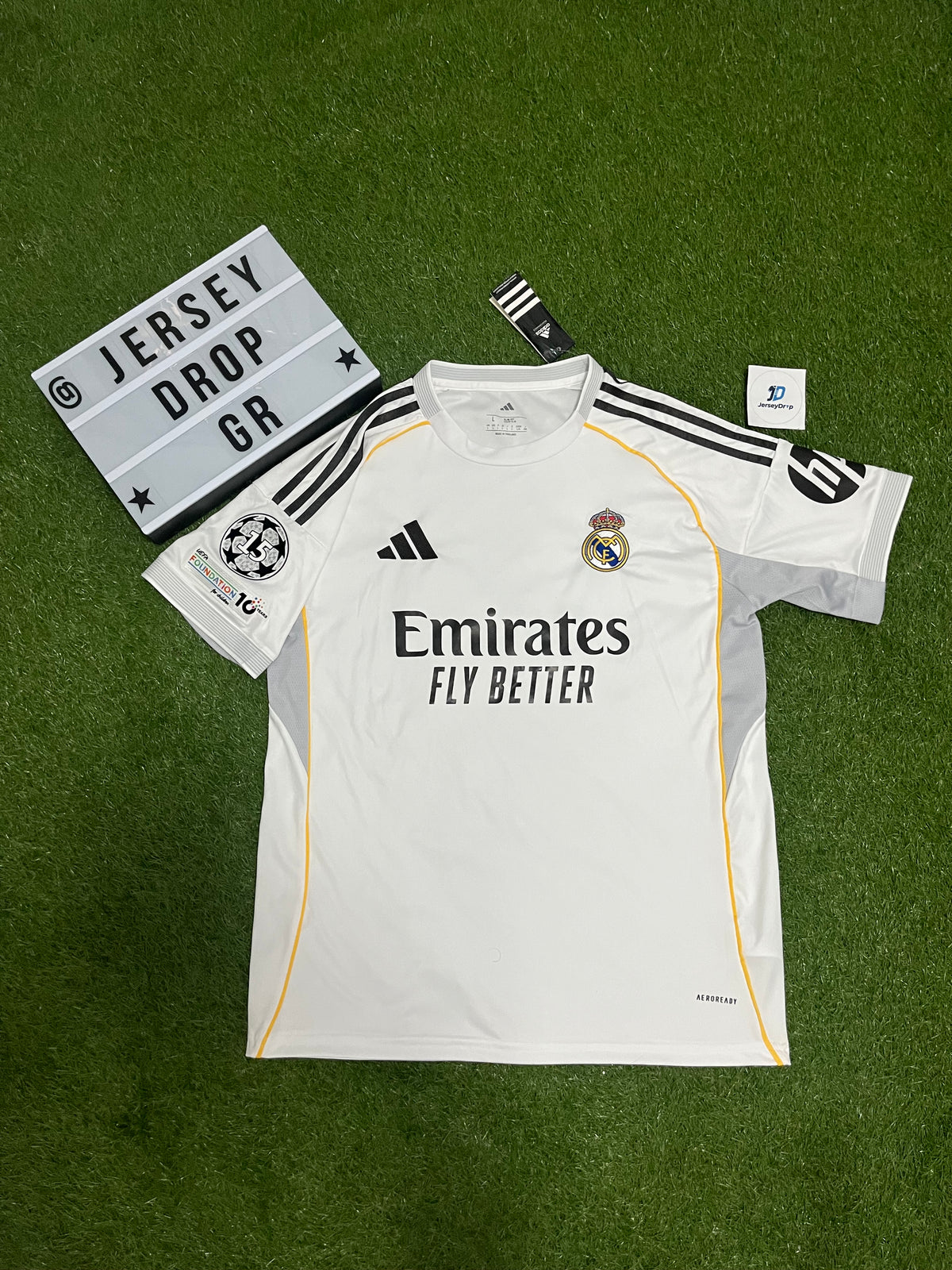 REAL MADRID 2025/26 HOME JERSEY