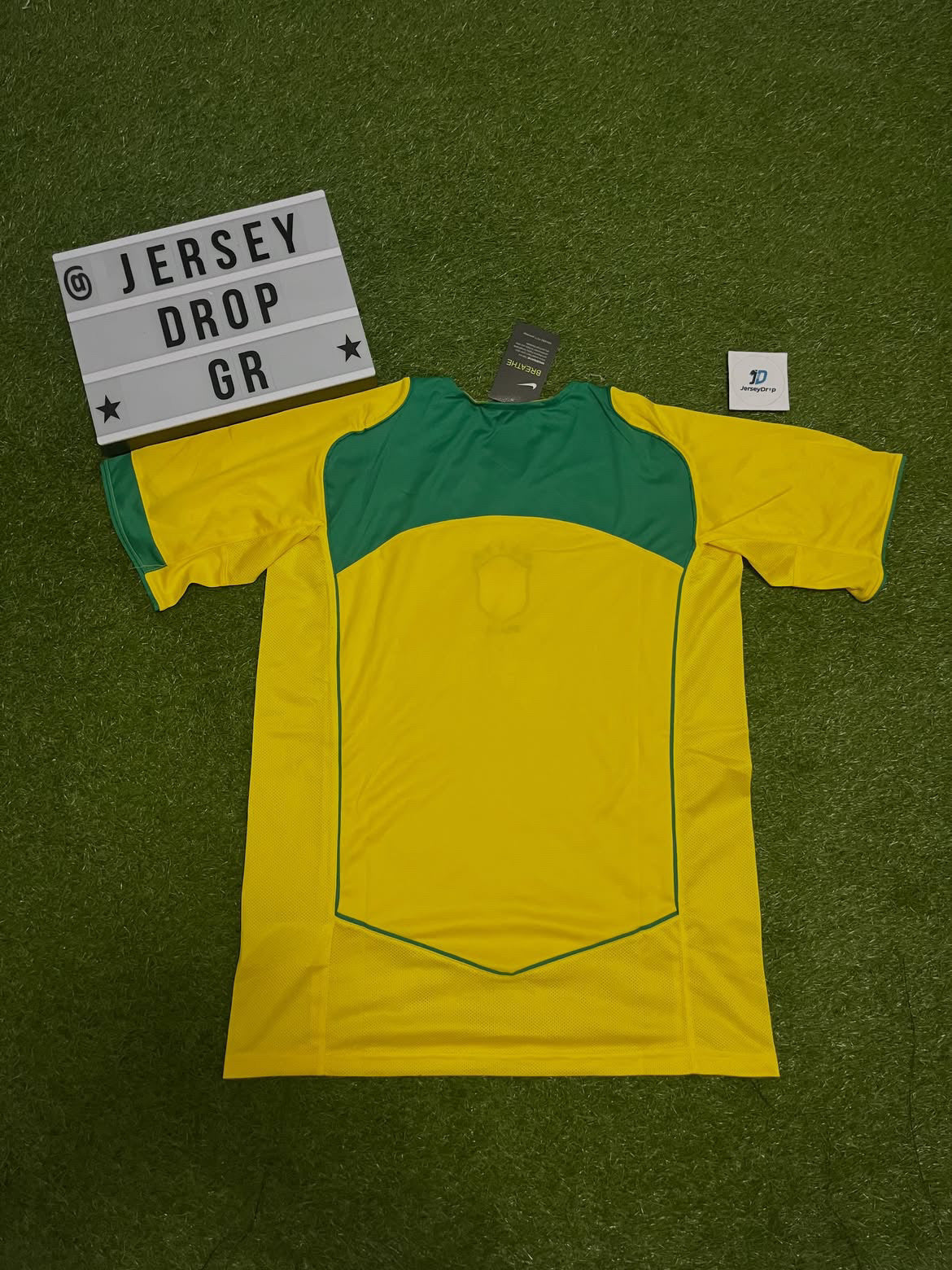 BRAZIL 2004 HOME JERSEY