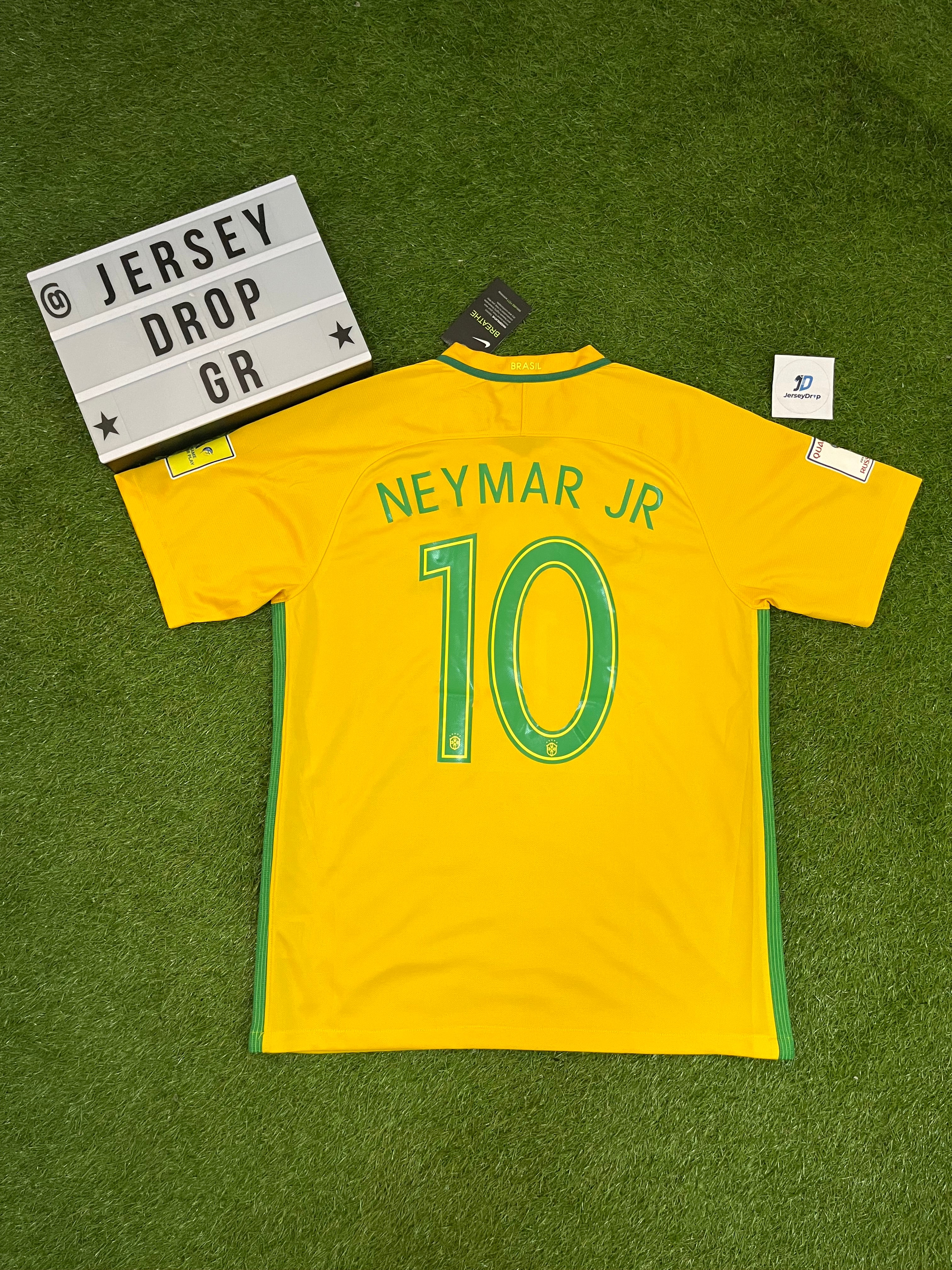 BRAZIL 2016/17 HOME RETRO JERSEY