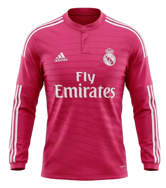 REAL MADRID 2014/15 LONGSLEEVE AWAY RETRO JERSEY